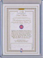 Panini 2012-2013 Flawless Emerald Jumbo Patches #75 Isiah Thomas 5/5