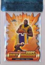 Fleer 2004-2005 Fleer Showcase Hot Hands Diecut Patch #HH-SO Shaquille O'neal 29/50 / BGS Grade 8.5