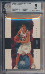 Upper Deck 2003-2004 Exquisite Collection Base #4 Kirk Hinrich 7/225 / BGS Grade 9