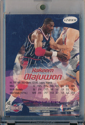 SkyBox 1999-2000 Apex Xtreme #128XX Hakeem Olajuwon 1/1