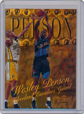 Skybox 1998-1999 Metal Universe Championship Precious Metal Gems #84 Wesley Person 22/50