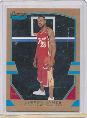 Topps 2003-2004 Bowman Signature  #56 Lebron James 76/99