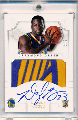 Panini 2012-2013 National Treasures  Gold #156 Draymond Green 2/5