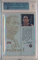 SkyBox 1998-1999 Molten Metal Fusion #39F Allen Iverson 13/250 / BGS Grade 9