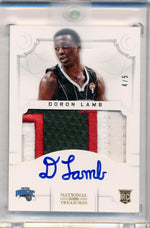 Panini 2012-2013 National Treasures  Gold #183 Doron Lamb 4/5