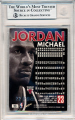 SkyBox 1998-99 Premium Star Rubies #23 Michael Jordan 22/50 / BGS Grade 8.5