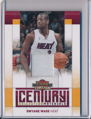 Panini 2009-2010 Panini Threads Century Collection Materials #19 Dwyane Wade 166/250