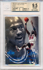 Fleer 1997-1998 Flair Showcase Legacy Collection Row 3 #1 Michael Jordan 16/100 / BGS Grade 9.5