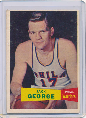 Philadelphia Warriors  #67 Jack George