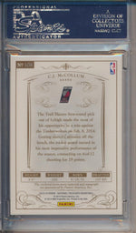 Panini 2013-2014 National Treasures RPA Platinum #108 C.J. McCollum 78/99 / PSA Grade 10