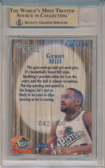 Fleer 1998-1999 Tradition Playmaker Theatre #7/15PT Grant Hill 42/100 / BGS Grade 9.5