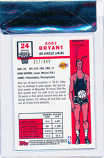 Topps 2008 Chrome Refractor #24 Kobe Bryant 317/999