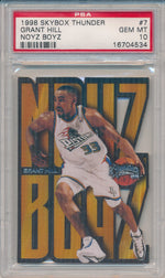 SkyBox 1998-1999 Thunder NOYZ BOYZ #7/15NB Grant Hill  / PSA Grade 10