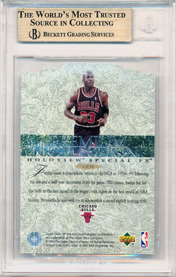 Upper Deck 1995-1996 Sp Holoviews Die Cuts #PC5 Michael Jordan  / BGS Grade 9.5