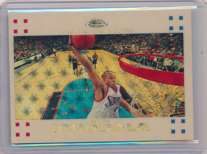 Topps 2007-2008 Chrome Superfractor #110 Andre Iguodala 1/1