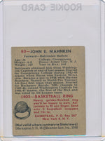 Baltimore Bullets  #63 John E. Mahnken  / PSA Grade