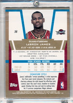 Topps 2003-2004 Bowman Signature  #56 Lebron James 61/99