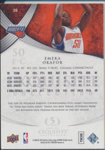 Upper Deck 2007-2008 Exquisite Collection Base #35 Emeka Okafor 128/225