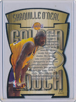 SkyBox 1997-1998 Premium Golden Touch #4/15GT Shaquille O'neal