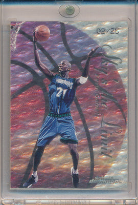 SkyBox 1999-2000 Dominion Sky Is The Limit #1/15SL Kevin Garnett 2/25