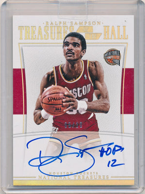 Panini 2015-2016 National Treasures  Treasures Of The Hall #TH-RSS  Ralph Sampson 5/10