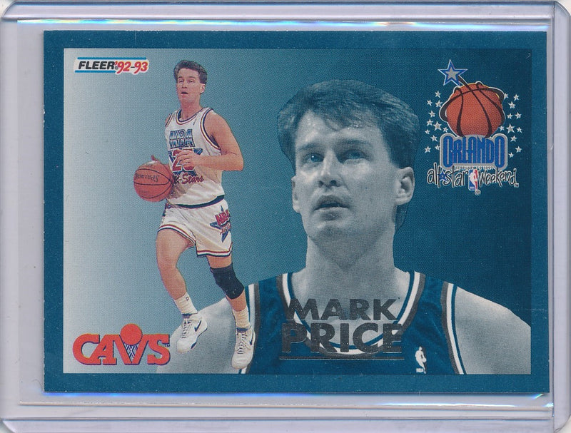 Fleer 1992-1993 Basketball All Star Weekend #9/24 Mark Price