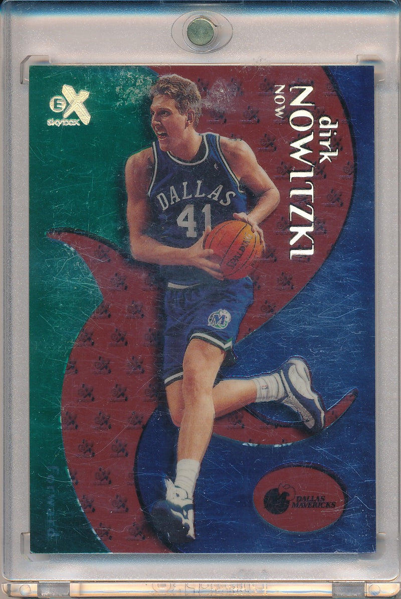 Fleer 1999-2000 SkyBox E-X Essential Credentials NOW #11 Dirk Nowitzki 1/11