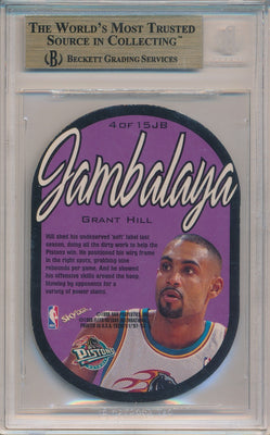 SkyBox 1997-1998 EX 2001 Jambalaya #4/15JB Grant Hill  / BGS Grade 9.5