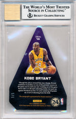 Panini 2012-2013 Preferred Black #58 Kobe Bryant 1/1 / BGS Grade 8.5 / Auto Grade 10