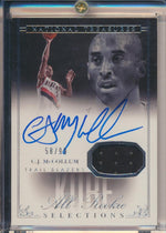 Panini 2013-2014 National Treasures RPA Silver #AR-CJ C.J. McCollum 58/99