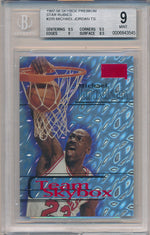 SkyBox 1997-1998 Premium Star Rubies #235 Michael Jordan 5/50 / BGS Grade 9