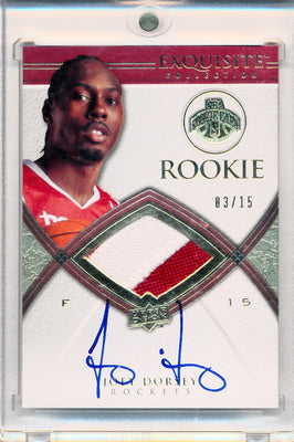 Upper Deck 2008-2009 Exquisite Collection Rookie Parallel #82 Joey Dorsey 3/15