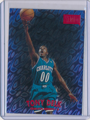 SkyBox 1997-1998 Premium Star Rubies #68SR Tony Delk 14/50