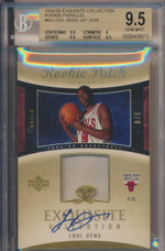 Upper Deck 2004-2005 Exquisite Collection Gold RPA #89 Luol Deng 8/9 / BGS Grade 9.5 / Auto Grade 10