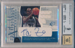 Upper Deck 2003-2004 SPX Flashback Fabrics #188 Kevin Garnett  / BGS Grade 9 / Auto Grade 10