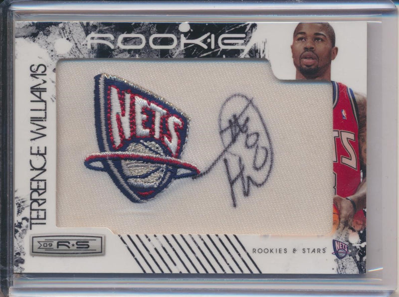 Panini 2008-2009 Rookies & Stars Jumbo Patch RPA #140 Terrence Williams 168/356