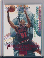 SkyBox 1996-1997 Premium Double Trouble #276 Dennis Rodman