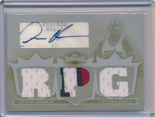 Topps 2007-2008 TripleThreads Basketball #TTRA71 Dennis Rodman 1/1