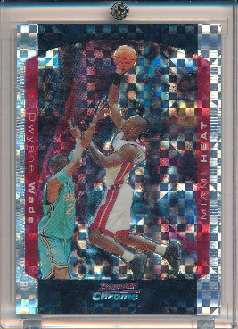 Bowman 2004-2005 Bowman Chrome  X-Fractor #68 Dwyane Wade 118/150