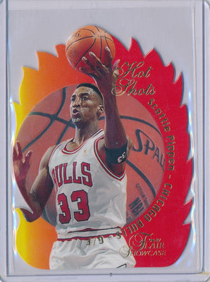 Fleer 1996-1997 Flair Showcase  Hot Shots #9/20 Scottie Pippen