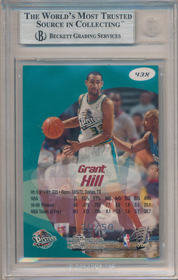 SkyBox 1999-2000 Apex Xtra #43X Grant Hill 30/60 / BGS Grade 9