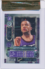 Skybox 1997-1998 Metal Universe Championship Precious Metal Gems Red #28 Damon Stoudamire 86/100