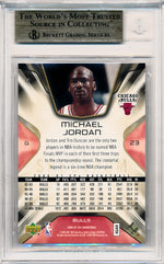 Upper Deck 2006-2007 SPX Spectrum #12 Michael Jordan 8/25 / BGS Grade 9.5