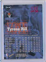 SkyBox 1997-1998 Premium Star Rubies #98SR Tyrone Hill 16/50