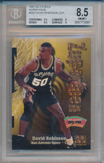 SkyBox 1997-1998 Z-Force Super Rave #203 David Robinson 39/50 / BGS Grade 8.5