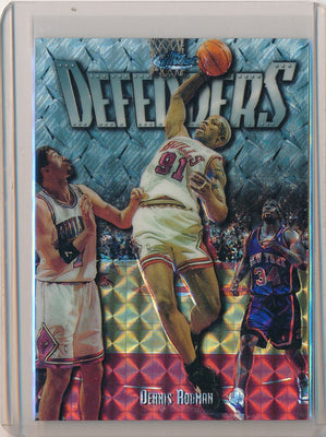Topps 1997-1998 Topps Finest Defenders #275 Dennis Rodman 8/263