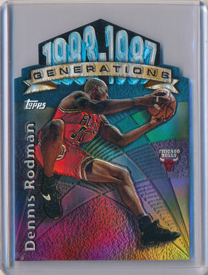 Topps 1997-1998 Generations Basketball #G8 Dennis Rodman