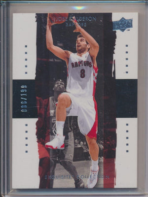 Upper Deck 2009-2010 Exquisite Collection Base #27 Jose Calderon 86/199