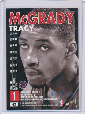 SkyBox 1998-99 Premium Star Rubies #42 Tracy McGrady 47/50