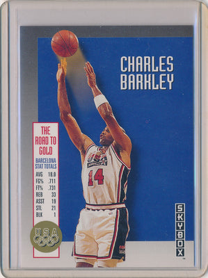 SkyBox 1992-1993 USA The Road To Gold #USA7 Charles Barkley